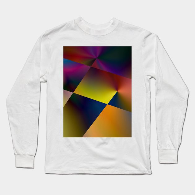 multicolored textured gradient Long Sleeve T-Shirt by Artistic_st